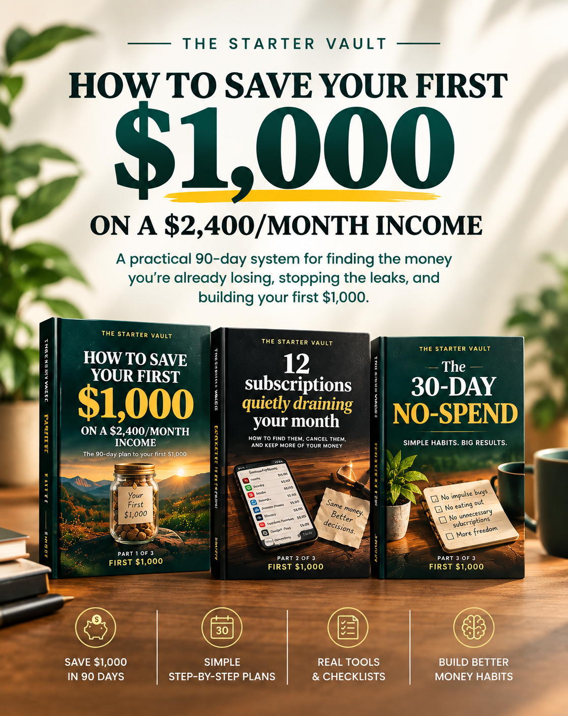 The Starter Vault three-PDF bundle